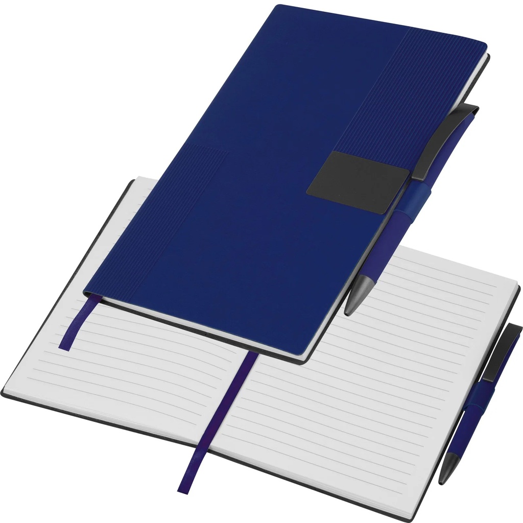 Notes A5 w linie z długopisem MERSIN 5620 - Granatowy