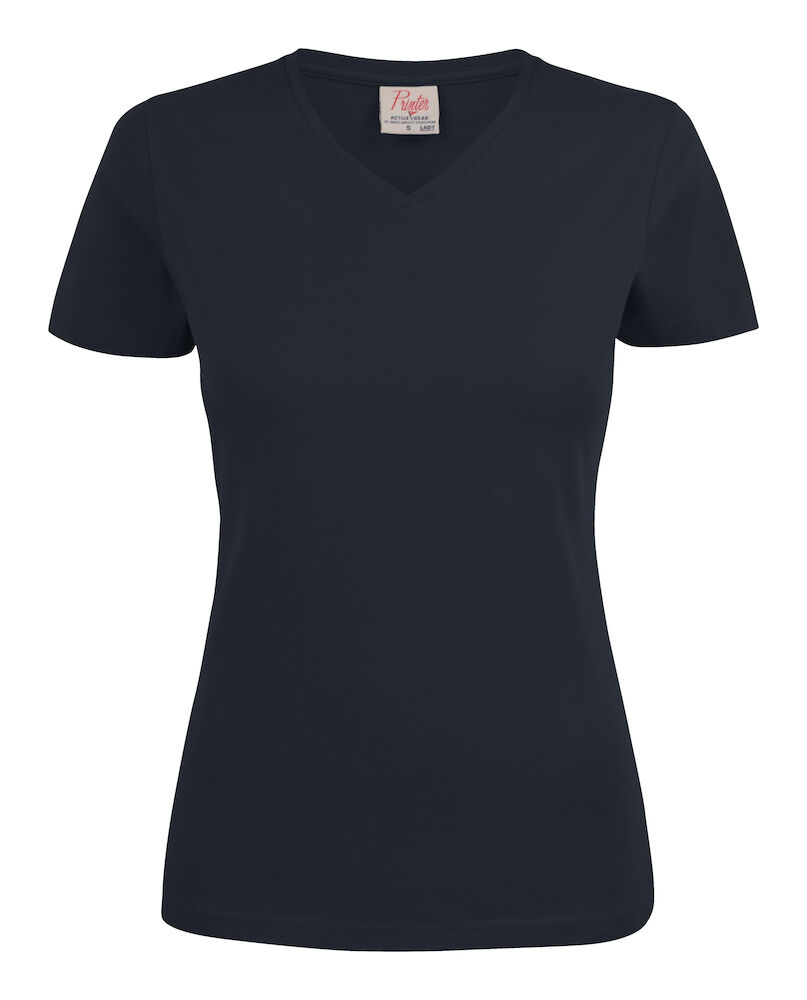 T-shirt Heavy V-Neck Lady 2264025 - Dark Navy