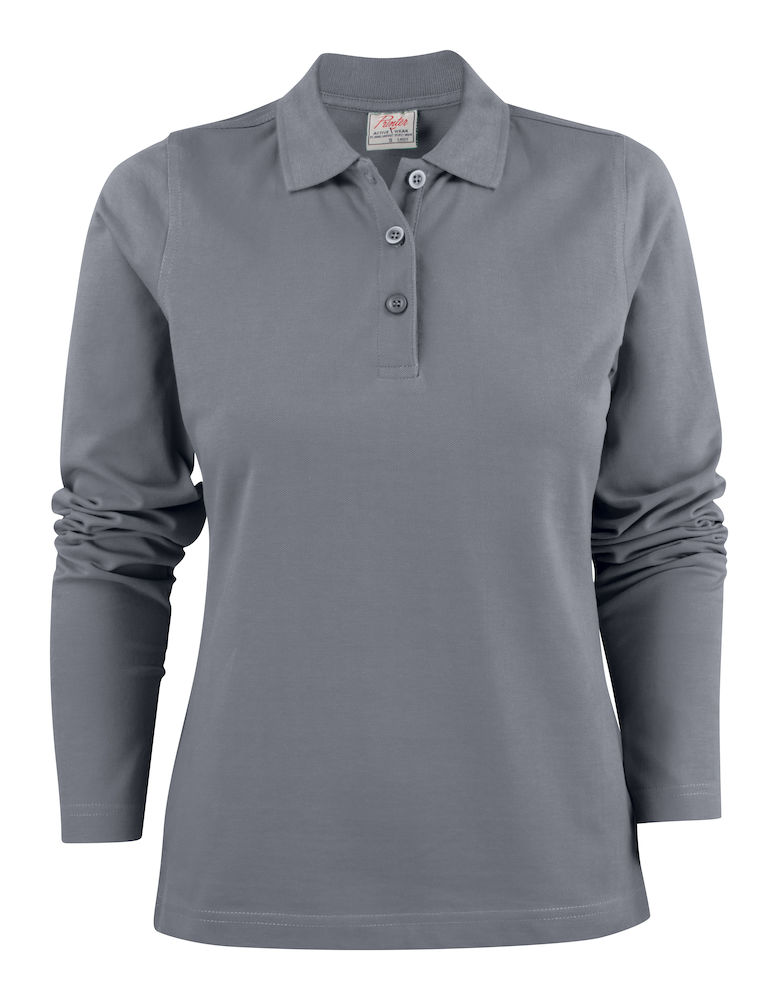 Koszulka polo robocza Surf Pro L/S Lady 2265027 - Steel Grey