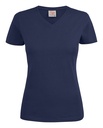 T-shirt Heavy V-Neck Lady 2264025 - Navy