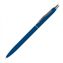 Długopis metalowy soft touch CRISTINA 10715 - Niebieski