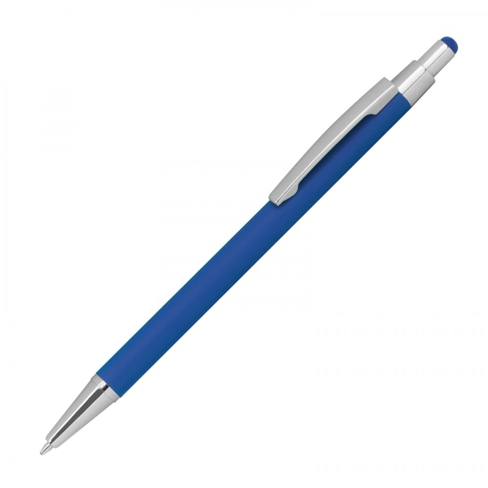 Długopis metalowy touch pen soft touch PAULA 10964 - Niebieski