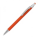 Długopis metalowy touch pen soft touch PAULA 10964 - Pomarańczowy