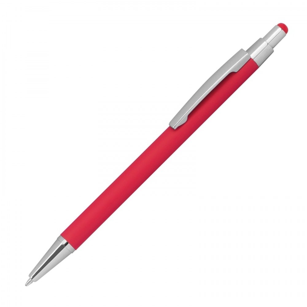 Długopis metalowy touch pen soft touch PAULA 10964 - Czerwony