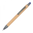 Długopis drewniany touch pen LUCIO 12194 - Niebieski