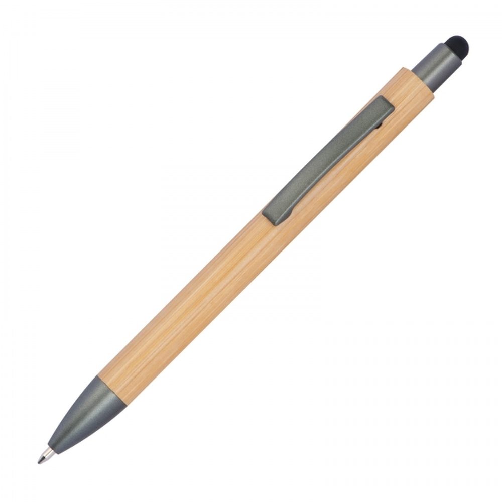 Długopis drewniany touch pen LUCIO 12194 - Czarny