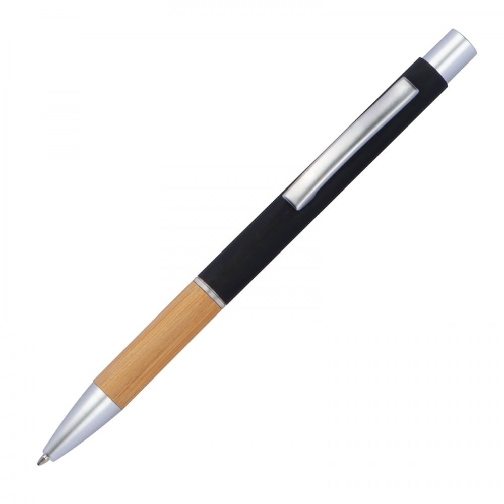 Długopis aluminiowy WILHELMINA 12643 - Czarny