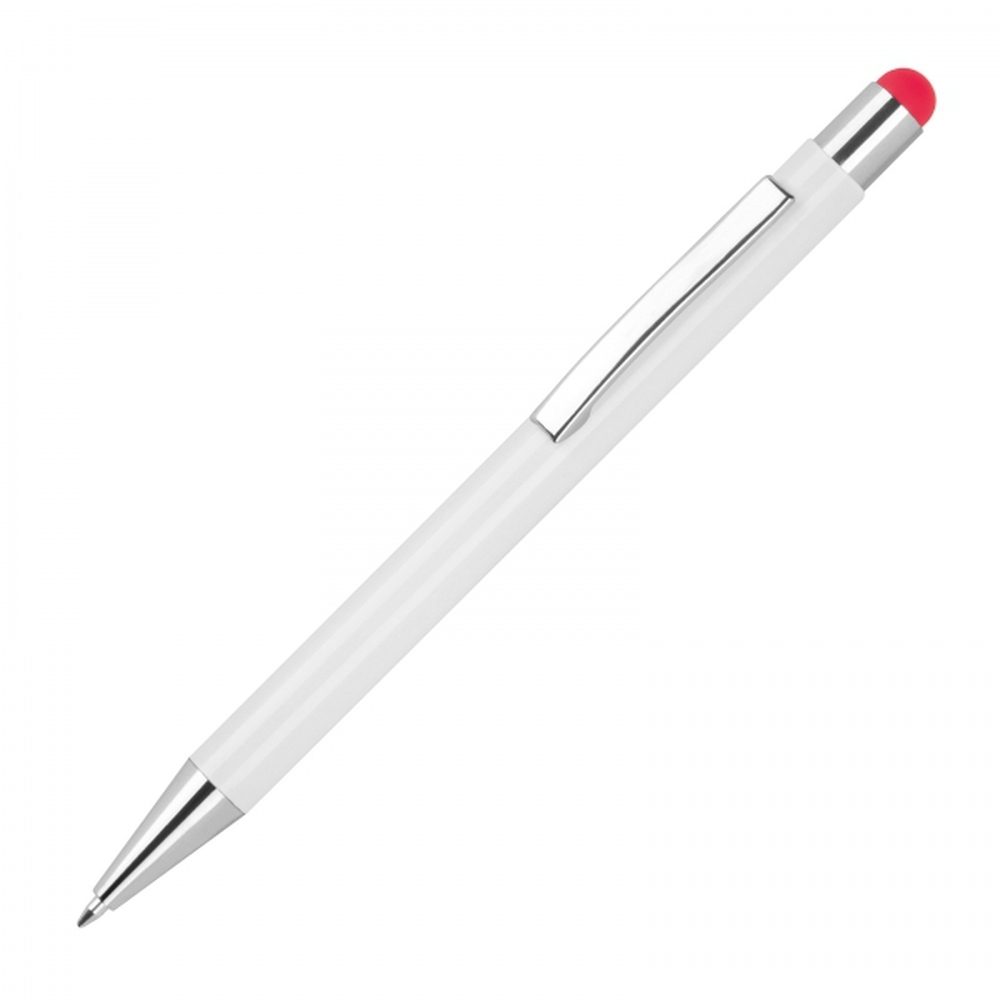 Długopis aluminiowy touch pen soft touch JEAN 13238 - Czerwony