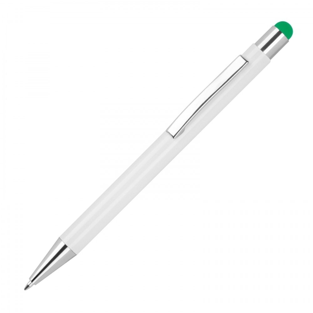 Długopis aluminiowy touch pen soft touch JEAN 13238 - Zielony