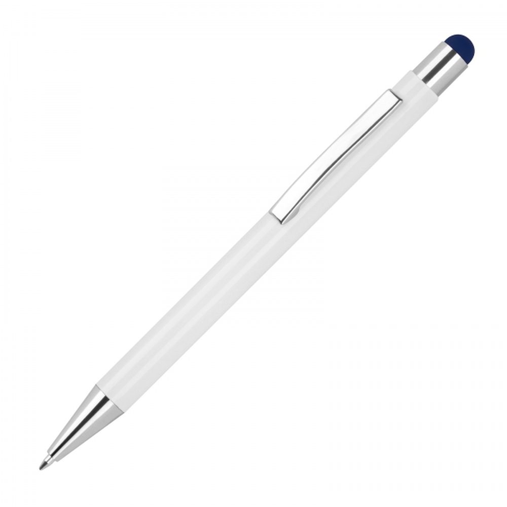 Długopis aluminiowy touch pen soft touch JEAN 13238 - Granatowy