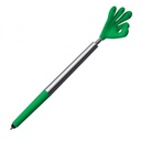 Długopis plastikowy touch pen Smile Hand CrisMa KARINA 13415 - Zielony