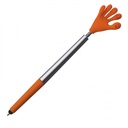 Długopis plastikowy touch pen Smile Hand CrisMa KARINA 13415 - Pomarańczowy