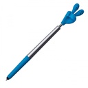 Długopis plastikowy touch pen Smile Hand CrisMa KARINA 13415 - Turkusowy