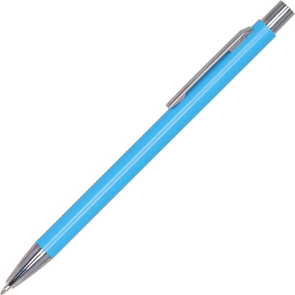 Długopis metalowy soft touch GIORGIO 13680 - Jasnoniebieski