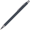 Długopis metalowy soft touch GIORGIO 13680 - Ciemnoszary