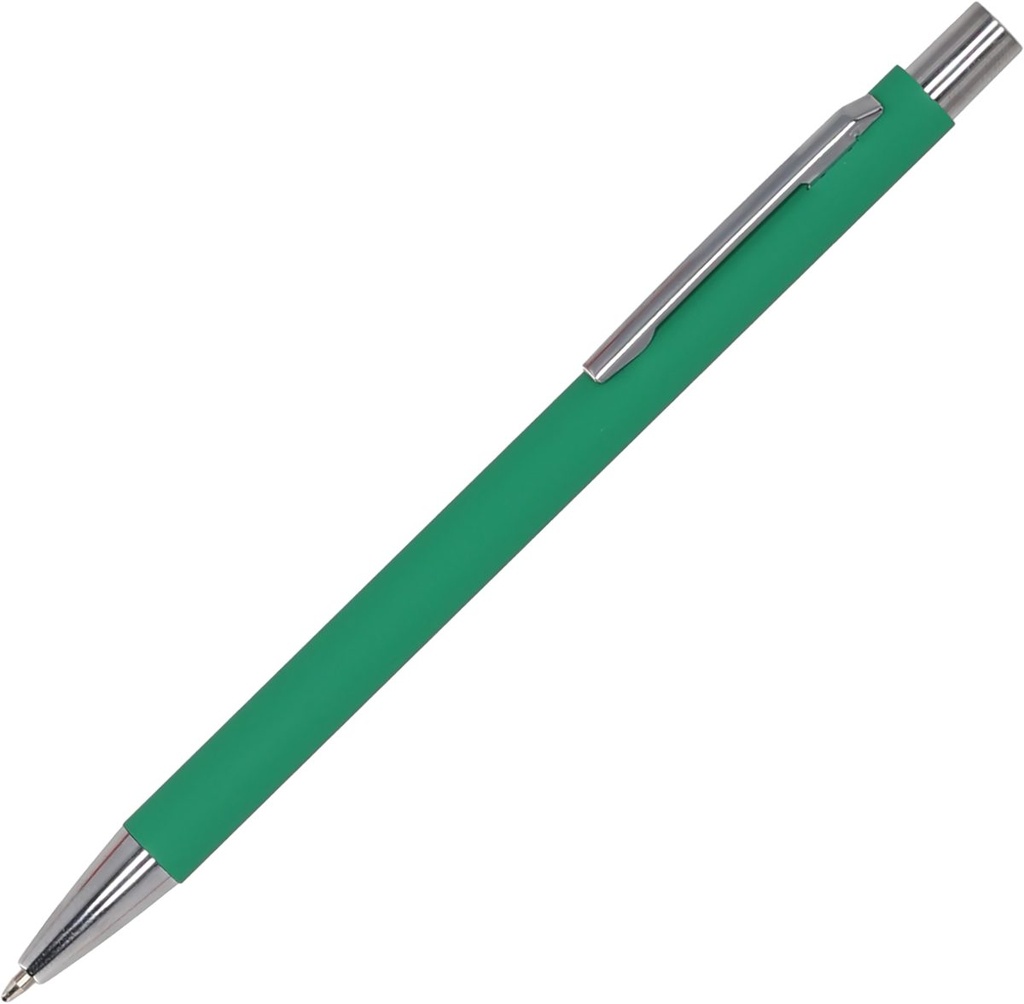 Długopis metalowy soft touch GIORGIO 13680 - Zielony