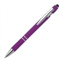 Długopis aluminiowy touch pen HERMANN 13689 - Fioletowy