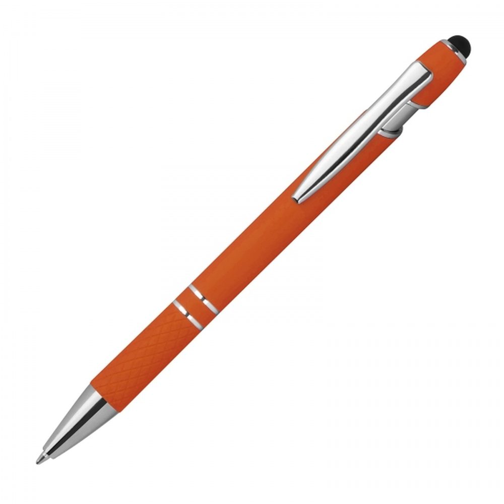 Długopis aluminiowy touch pen HERMANN 13689 - Pomarańczowy