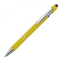 Długopis aluminiowy touch pen HERMANN 13689 - Żółty