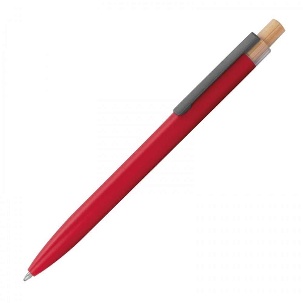 Długopis aluminiowy z recyklingu DORIS 13845 - Czerwony