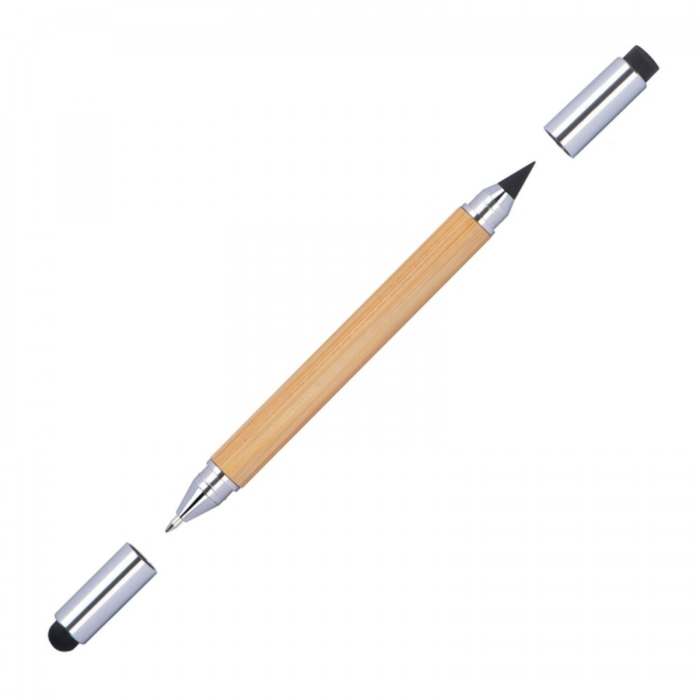 Długopis i ołówek touch pen 2w1 JOACHIM 13874 - Beżowy