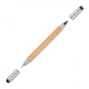 Długopis i ołówek touch pen 2w1 JOACHIM 13874 - Beżowy