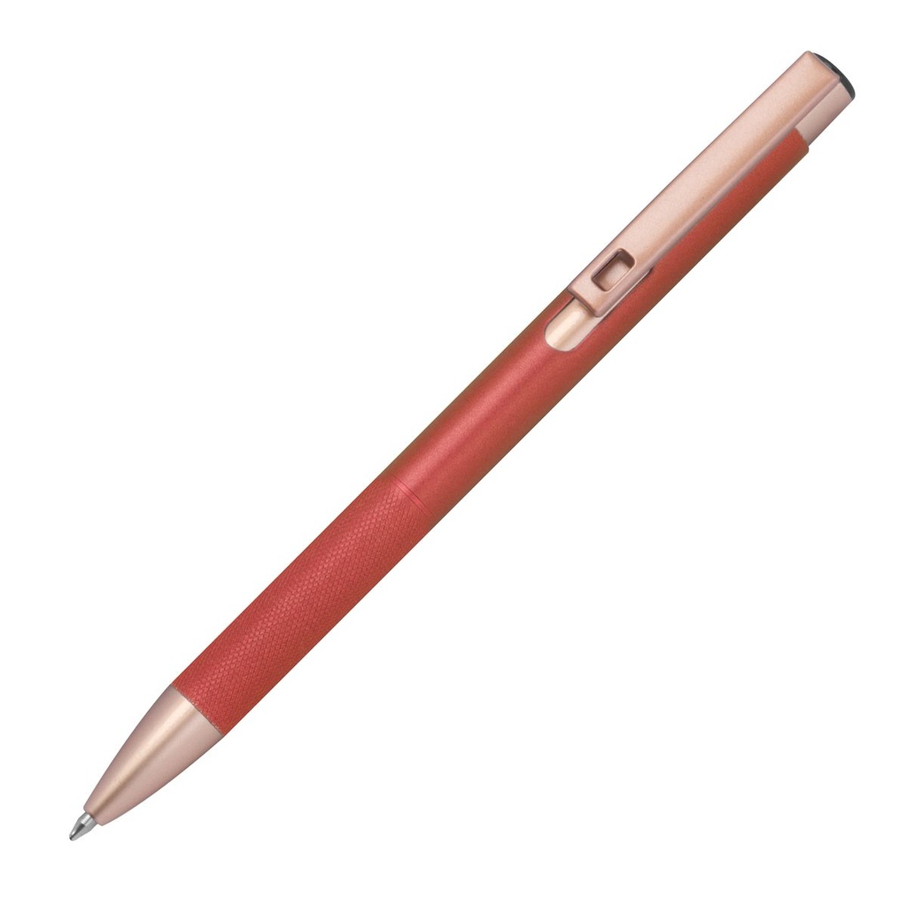 Długopis aluminiowy z recyklingu NATASHA 15270 - Czerwony