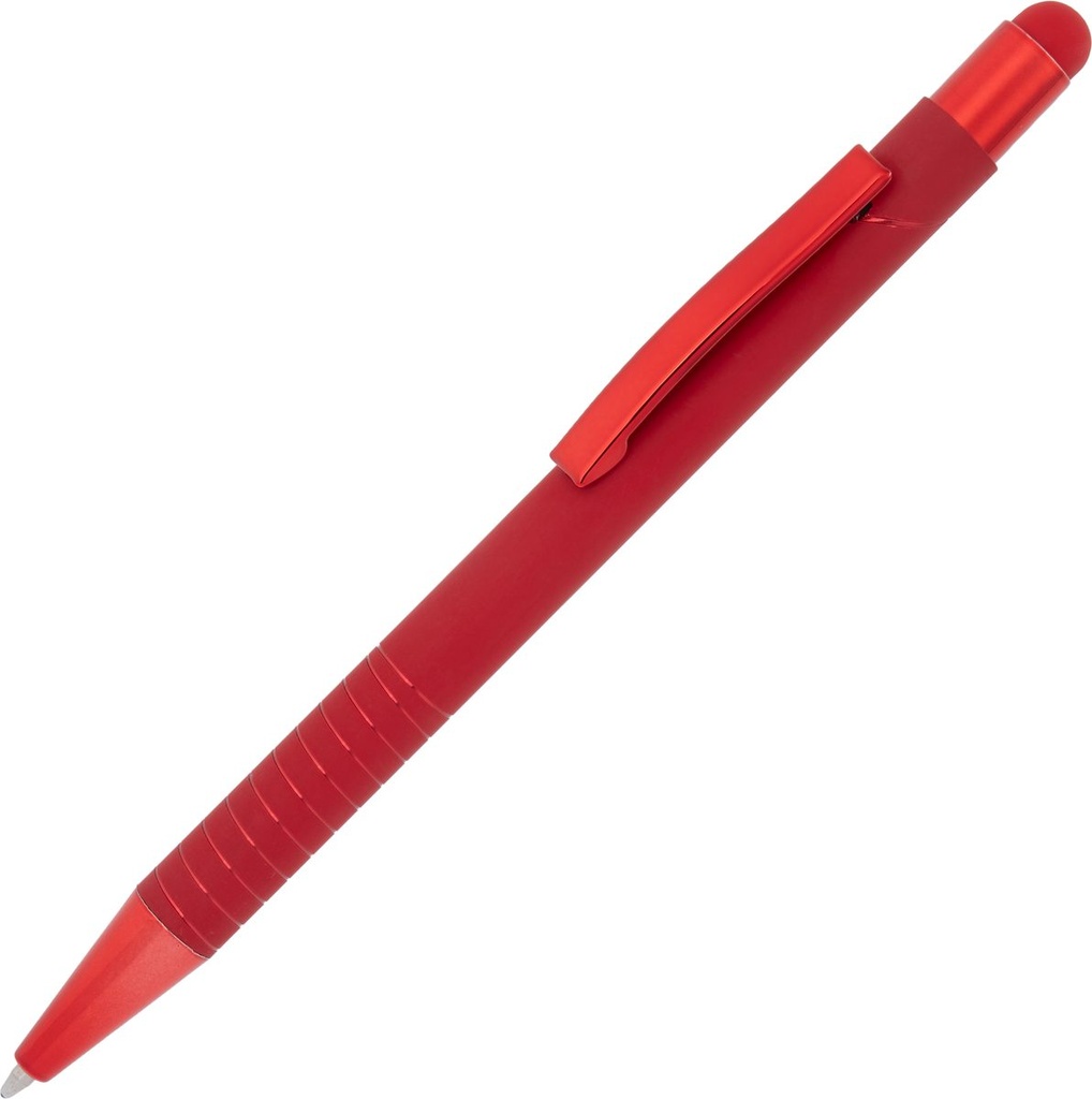Długopis metalowy touch pen ANGELO 15413 - Czerwony