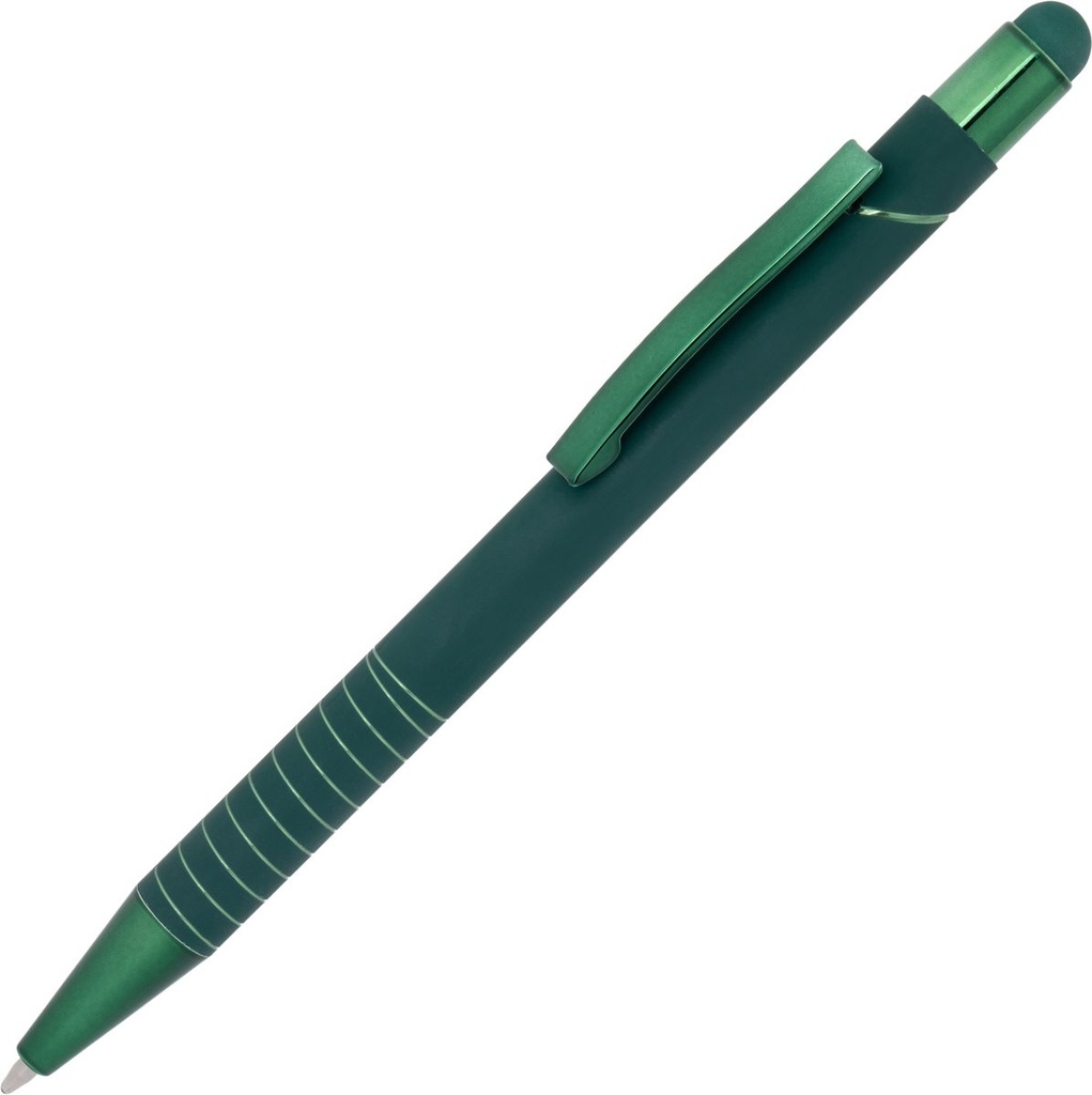 Długopis metalowy touch pen ANGELO 15413 - Zielony
