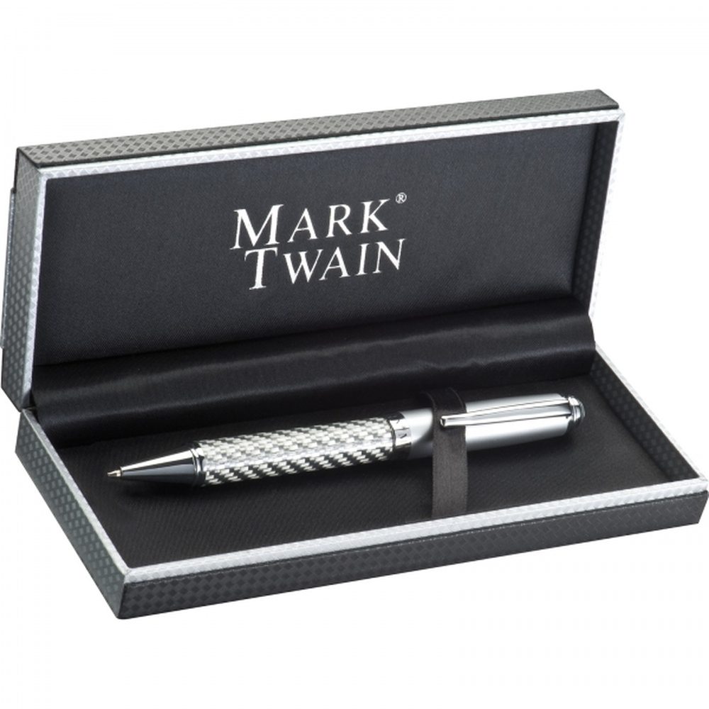 Długopis metalowy Columbia Mark Twain AURORA 17841 - Szary