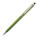 Długopis plastikowy touch pen KIMBERLY 18786 - Jasnozielony