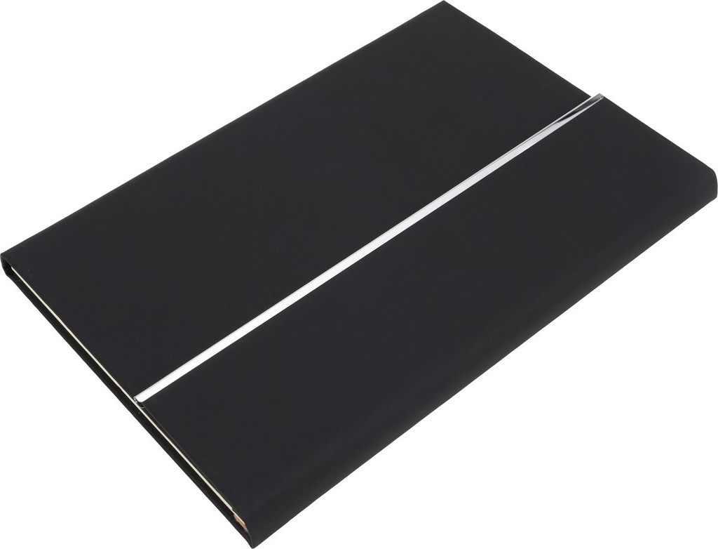 Notatnik A5 w linie soft touch BENJAMIN 20087 - Czarny
