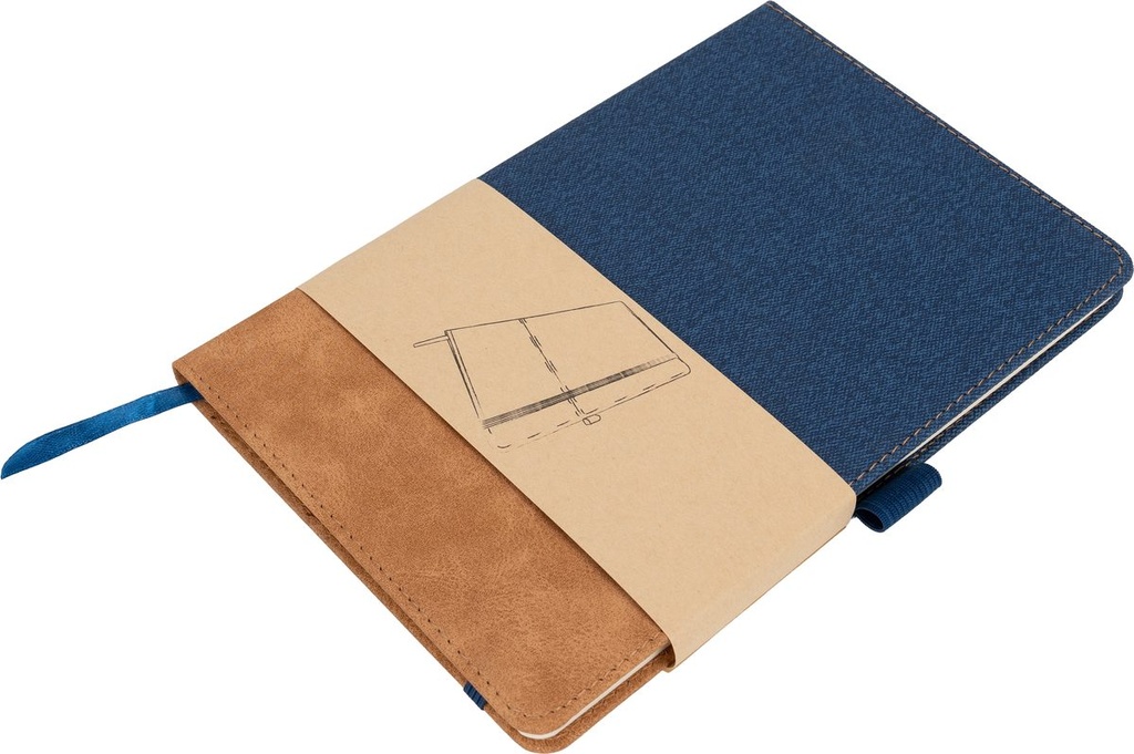 Notatnik A5 w linie GRETEL 23476 - Granatowy