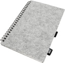 Notatnik A5 w linie BRENDA 23744 - Szary