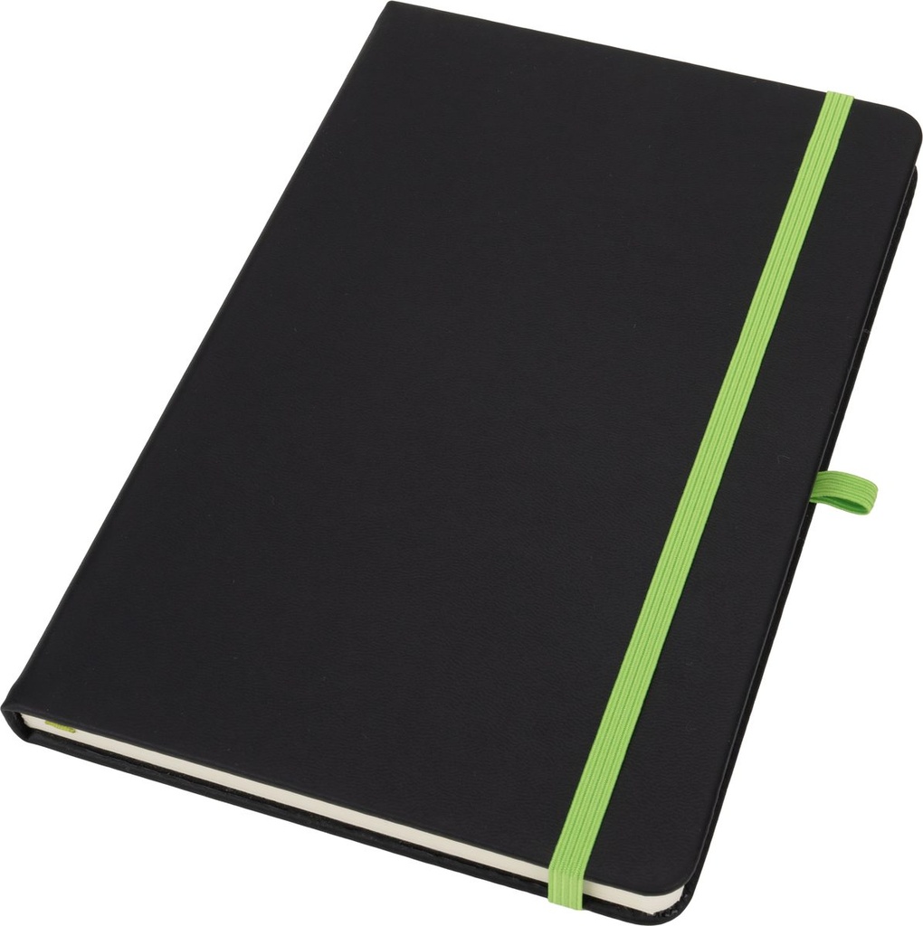 Notatnik A5 w linie SILKE 23867 - Jasnozielony
