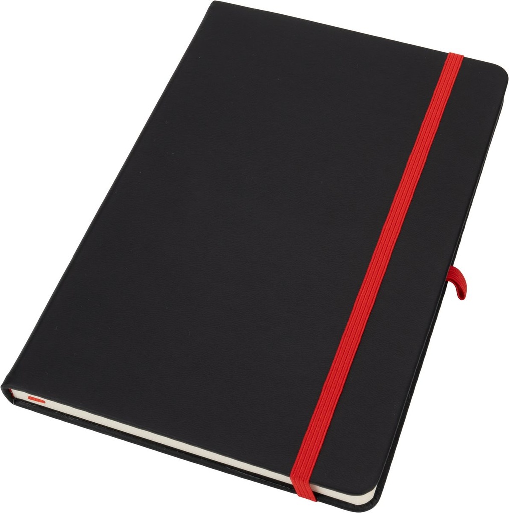 Notatnik A5 w linie SILKE 23867 - Czerwony