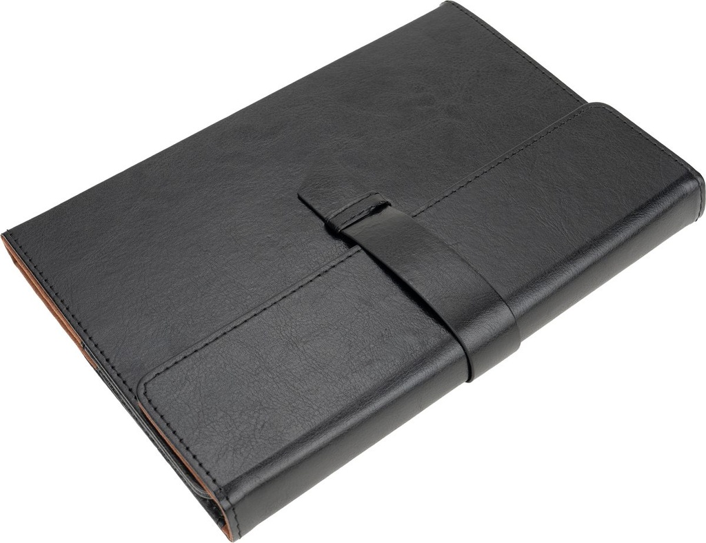 Notatnik A5 w linie CrisMa EDNA 24777 - Czarny