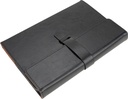 Notatnik A5 w linie CrisMa EDNA 24777 - Czarny