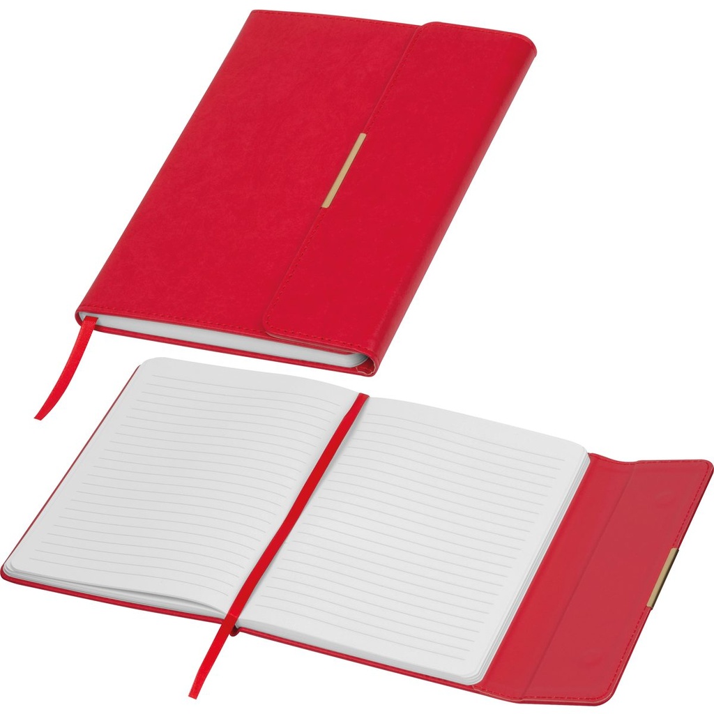 Notatnik A5 w linie JOSEPH 25614 - Czerwony