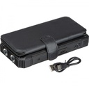 Power bank 20000 mAh solarny PETRA 33899 - Czarny
