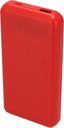 Power bank z ABS z recyklingu 10000 mAh PRESTON 35494 - Czerwony