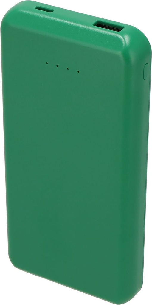 Power bank z ABS z recyklingu 10000 mAh PRESTON 35494 - Zielony