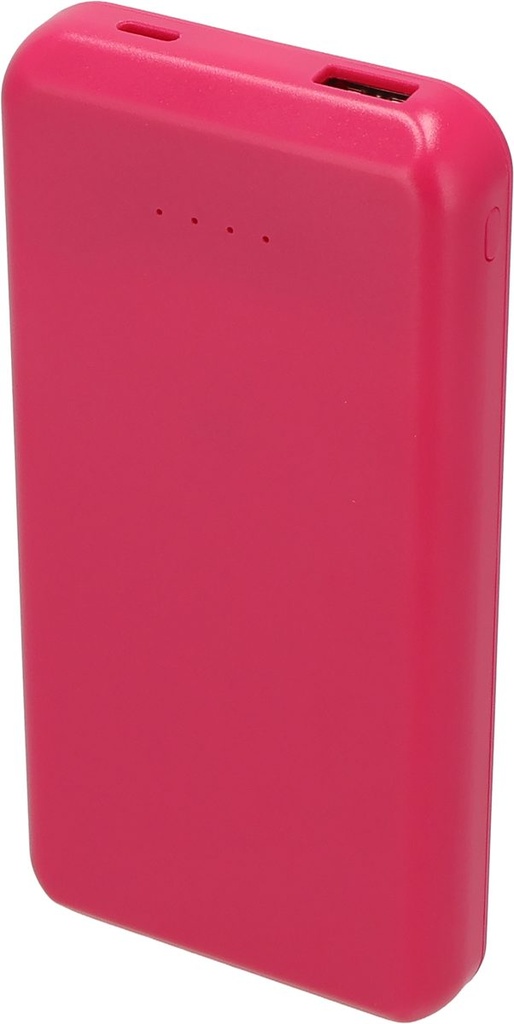 Power bank z ABS z recyklingu 10000 mAh PRESTON 35494 - Różowy