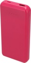 Power bank z ABS z recyklingu 10000 mAh PRESTON 35494 - Różowy