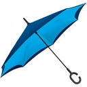 Parasol manualny odwrócony ø120 cm OLIVIA 40476 - Jasnoniebieski