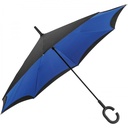 Parasol manualny odwrócony ø120 cm OLIVIA 40476 - Niebieski
