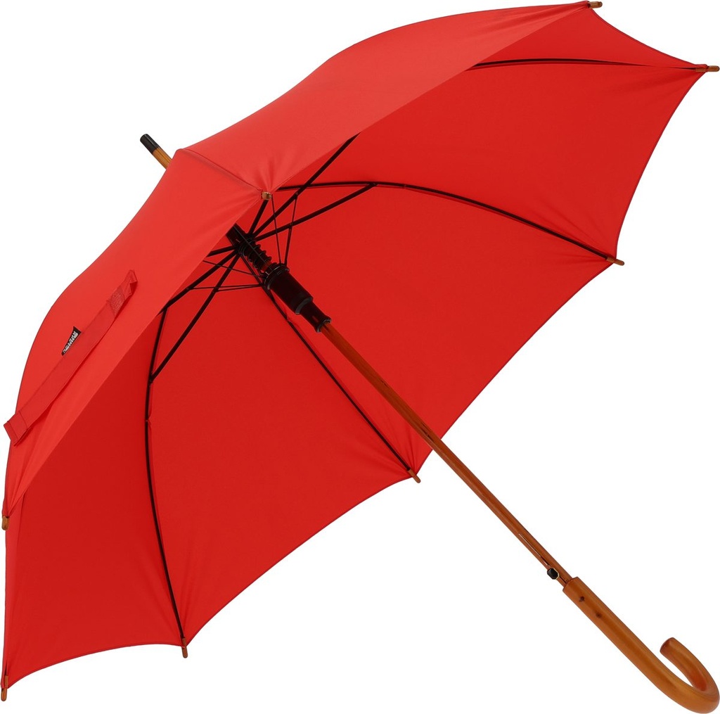 Parasol automatyczny ø105 cm RPET CHRISTINE 42436 - Czerwony