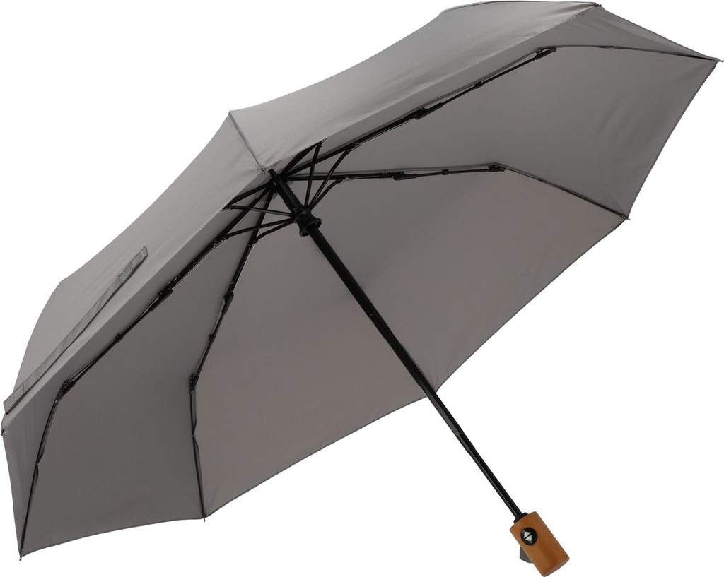 Parasol automatyczny ø100 cm RPET MALWINA 43223 - Szary