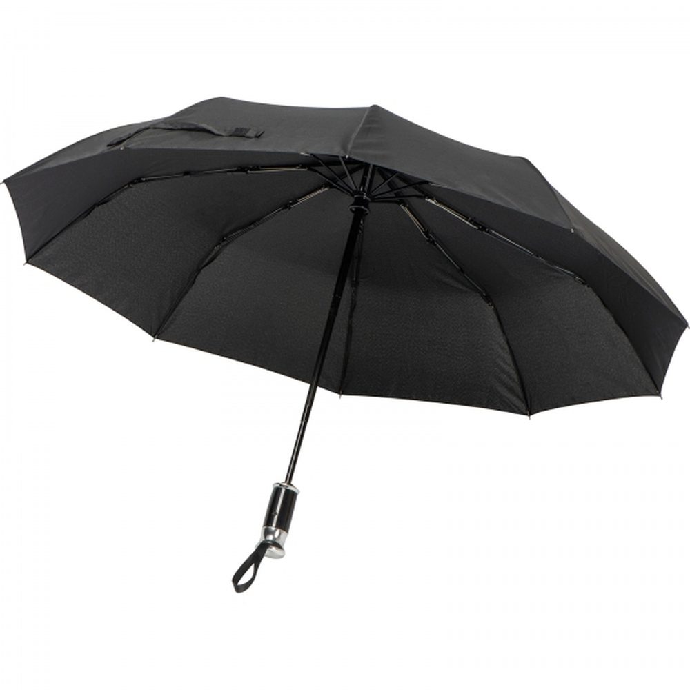 Parasol automatyczny ø100 cm PAULINE 43923 - Czarny