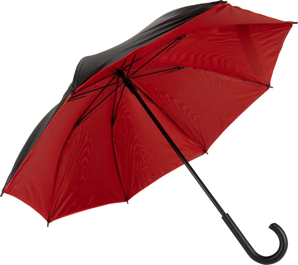 Parasol manualny ø102 cm FATIMA 45197 - Czerwony